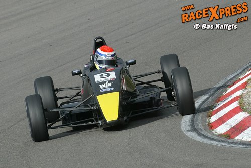 Rogier de Wit in 2008 bij Joe Tandy Racing